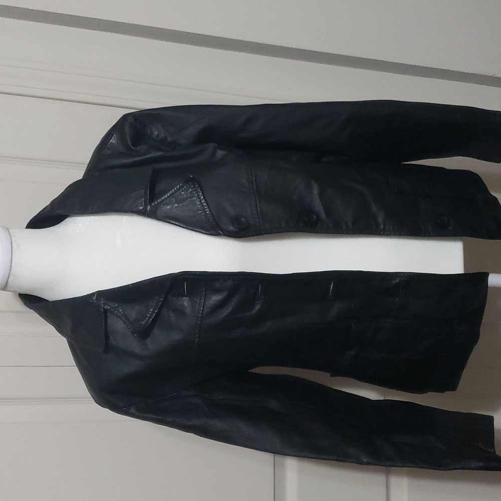 Ladies leather jacket